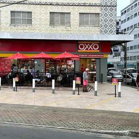 Apto Luxo Praia Grande 50M Da Praia Wi-Fi Familiar Exterior photo